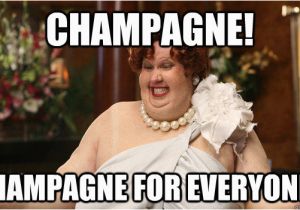 Champagne Birthday Meme Advice On How to Get Through University Alive