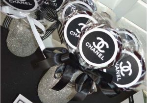 Chanel Birthday Decorations 40th Birthday Party Chanel theme Ideas