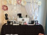 Chanel Birthday Decorations Chanel Inspired Birthday Party Birthday Party Ideas themes