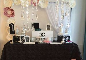 Chanel Birthday Decorations Chanel Inspired Birthday Party Birthday Party Ideas themes