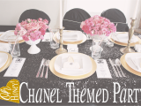 Chanel Birthday Decorations Untitled Coco Chanel Inspired Party