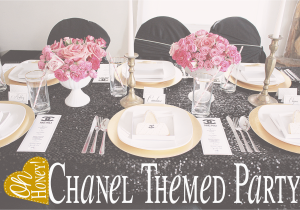 Chanel Birthday Decorations Untitled Coco Chanel Inspired Party