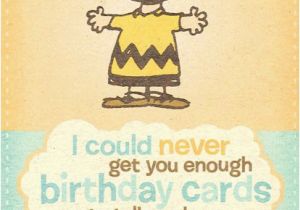 Charlie Brown Birthday Cards Charlie Brown and the Peanuts Gang Birthday Card