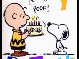 Charlie Brown Birthday Cards Quot Happy Birthday Quot From Charlie Brown and Snoopy Snoopy