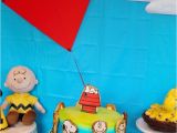 Charlie Brown Birthday Decorations Kara 39 S Party Ideas Peanuts Charlie Brown Birthday Party