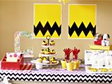 Charlie Brown Birthday Decorations Larissa Another Day A Charlie Brown Birthday Party