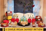 Charlie Brown Birthday Party Decorations Real Parties A Charlie Brown Inspired Birthday Piggy