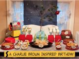 Charlie Brown Birthday Party Decorations Real Parties A Charlie Brown Inspired Birthday Piggy