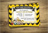 Charlie Brown Birthday Party Invitations Charlie Brown Birthday Party Invitation Peanuts Movie