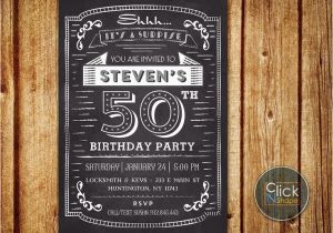 Cheap 30th Birthday Invitations 30th 40th 50th 60th Birthday Invitations for Men Surprise