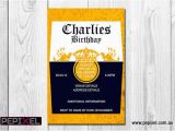 Cheap 30th Birthday Invitations 30th Birthday Invitation Corona Beer Birthday Invitation