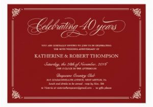 Cheap 40th Birthday Invitations 25 Best Anniversary Invitations Ideas On Pinterest