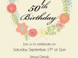 Cheap 40th Birthday Invitations 50th Women 39 S Birthday Party Digital Printable Invitation