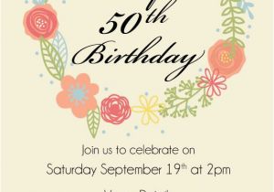 Cheap 40th Birthday Invitations 50th Women 39 S Birthday Party Digital Printable Invitation