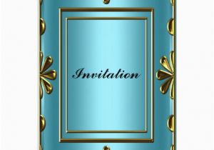 Cheap 50th Birthday Invitations Cheap Birthday Party Invitation Elegant Blue 5 Quot X 7