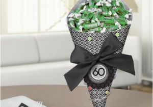 Cheap 60th Birthday Decorations Adult 60th Birthday Candy Bouquet with Frooties