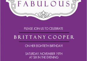Cheap 80th Birthday Invitations 2 Exceptional Free Printable 80th Birthday Invitations