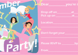 Cheap Birthday Party Invitations Online Slumber Party Invitations Printable Free Minimalist