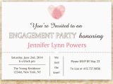 Cheap Custom Birthday Invitations Pink Fingerprint Custom Discount Engagement Party Invites