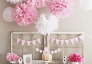 Cheap First Birthday Decorations Fresh First Birthday Decoration Ideas at Home for Girl