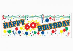 Cheap Happy Birthday Banners Happy 60th Birthday Sign Banner Partycheap