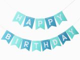 Cheap Happy Birthday Banners Online Get Cheap Blue Happy Birthday Banner Aliexpress