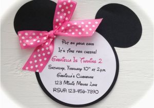 Cheap Minnie Mouse Birthday Invitations Best 25 Minnie Mouse Birthday Invitations Ideas On