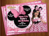 Cheap Minnie Mouse Birthday Invitations Stunning Minnie Mouse Birthday Invitations Templates Looks