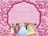 Cheap Princess Birthday Invitations Disney Princess Party Invitation Laura 39 S Crafty Life