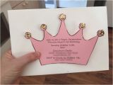 Cheap Princess Birthday Invitations Fun and Cheap Diy Invitation for A Princess Birthday Baby