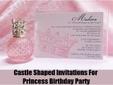 Cheap Princess Birthday Invitations Ideas for Homemade Princess Birthday Party Invitations