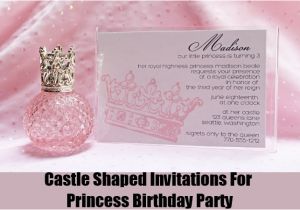 Cheap Princess Birthday Invitations Ideas for Homemade Princess Birthday Party Invitations