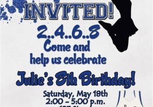 Cheerleading Birthday Invitations Cheerleading Birthday Party Invitation