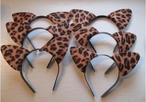 Cheetah Birthday Decorations Set Of 6 Cheetah Jaguar Leopard Animal by Partystylingsofmandy