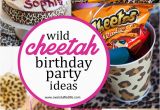 Cheetah Birthday Decorations Super Simple Cheetah Birthday Party Ideas Overstuffed