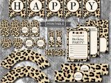Cheetah Birthday Party Decorations Diy Leopard Print Cheetah Print Birthday Party Decorations
