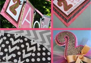 Cheetah Print Birthday Decorations Leopard Print Princess Birthday Party Decorations Pink Black