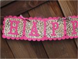 Cheetah Print Birthday Decorations Pink Leopard Animal Print Birthday Banner Leopard Party