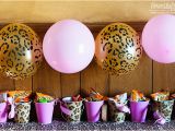 Cheetah Print Birthday Decorations Super Simple Cheetah Birthday Party Ideas Overstuffed