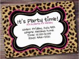 Cheetah Print Birthday Invitation Templates Bachelorette Party Invitations Your Party Starts Here