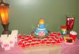 Chica Sprout Birthday Decorations Sprout 39 S Chica Cake and Elmo Cupcakes Landon 39 S 1 the