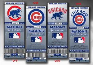 Chicago Cubs Birthday Invitations 25 Best Ideas About Baseball Party Invitations On