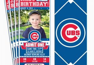Chicago Cubs Birthday Invitations Chicago Cubs Birthday Invitations Lijicinu 398ad3f9eba6