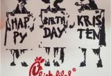 Chick Fil A Birthday Card Items Similar to Chick Fil A Birthday Card On Etsy