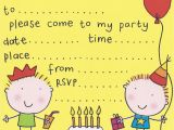Child Birthday Invitations Free Printable Free Birthday Party Invites for Kids Bagvania Free