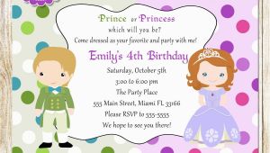 Children S Birthday Invitation Template Childrens Birthday Party Invites toddler Birthday Party