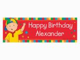 Children S Happy Birthday Banners the Official Pbs Kids Shop Caillou Happy Birthday Banner