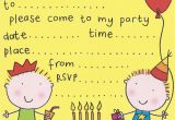 Childrens Birthday Party Invites Free Birthday Party Invites for Kids Bagvania Free