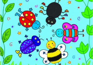 Childrens Email Birthday Cards Children S Birthday Card Spinner Bugs