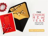 Chinese Birthday Invitations Printable Chinese Invitation Template Diabetesmang Info